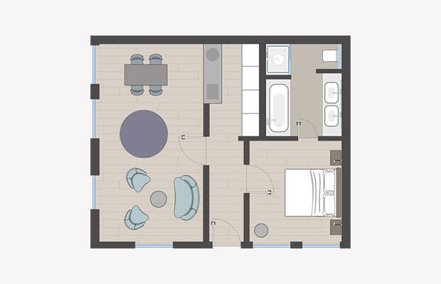 Gartensuite x2